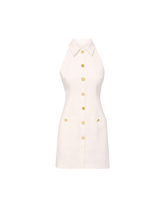 Roxanne Stretch-Linen Mini Dress