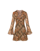 Adrienne Silk Mini Dress