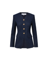 Cynthia Tailored Denim Jacket