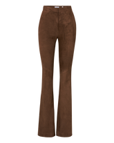 Gracie Suede Flare Pant