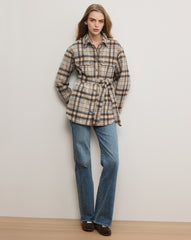 Mikaela Belted Shacket