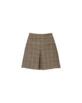 Pavaline Houndstooth Mini Skirt
