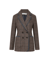 Hedi Plaid Dickey Jacket