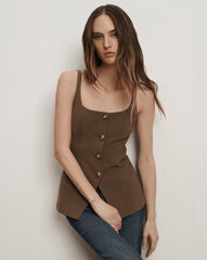 Liana Button-Up Vest
