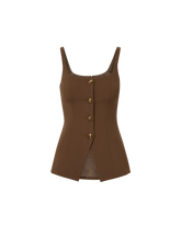 Liana Button-Up Vest