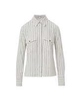 Saku Striped Button-Down Shirt