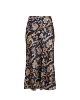 Clover Paisley Midi Skirt