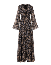 Akara Silk Maxi Dress