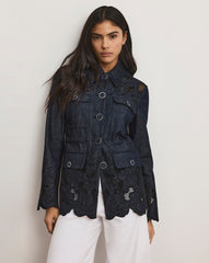 Kiki Eyelet Jacket