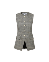 Lois Plaid Vest