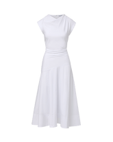 Lisette Cotton Poplin Midi Dress