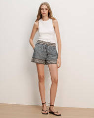 Vilvaldi Scarf-Print Short