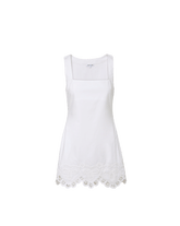 Shanice Lace-Trim Mini Dress