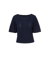 Rhennan Pointelle Knit Top