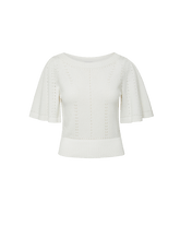 Rhennan Pointelle Knit Top