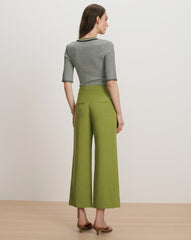 Dova Wide-Leg Linen Pant