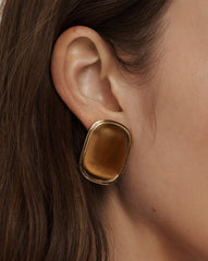 Cat’s Eye Stone Earring