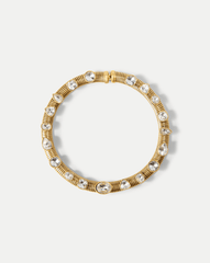 Crystal Tubogas Collar Necklace