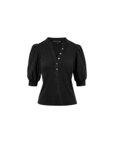 Coralee Puff-Sleeve Top
