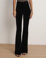 Beverly Velvet Skinny-Flare Pant