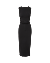 Charissa Stretch-Cotton Midi Dress