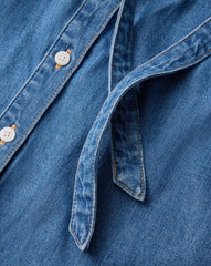 Gabby Denim Button-Down Shirt