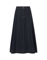 Alix Denim Midi Skirt