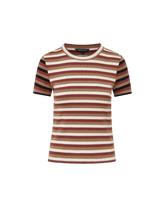 Pruitt Striped Ribbed T-Shirt