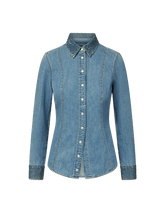 Eddie Embellished Chambray Shirt