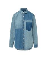 Dalma Denim Button-Down Shirt