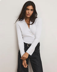Brenner Button-Down Top