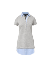 Kenwood Mixed-Media Mini Dress