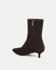 Lisa Stretch Kitten-Heel Ankle Boot