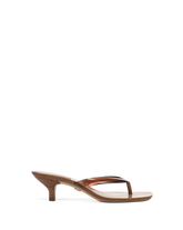 Clea Jelly Kitten-Heel Sandal