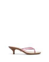 Clea Jelly Kitten-Heel Sandal