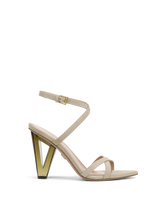 Lanaya Suede Ankle-Wrap Sandal