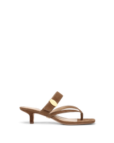 Salva Dash Kitten-Heel Sandal