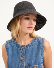 Felix Raffia Straw Bucket Hat