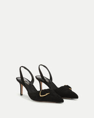Loralyn Slingback Buckle Heel