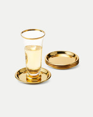 Marzia Gold Coaster Set