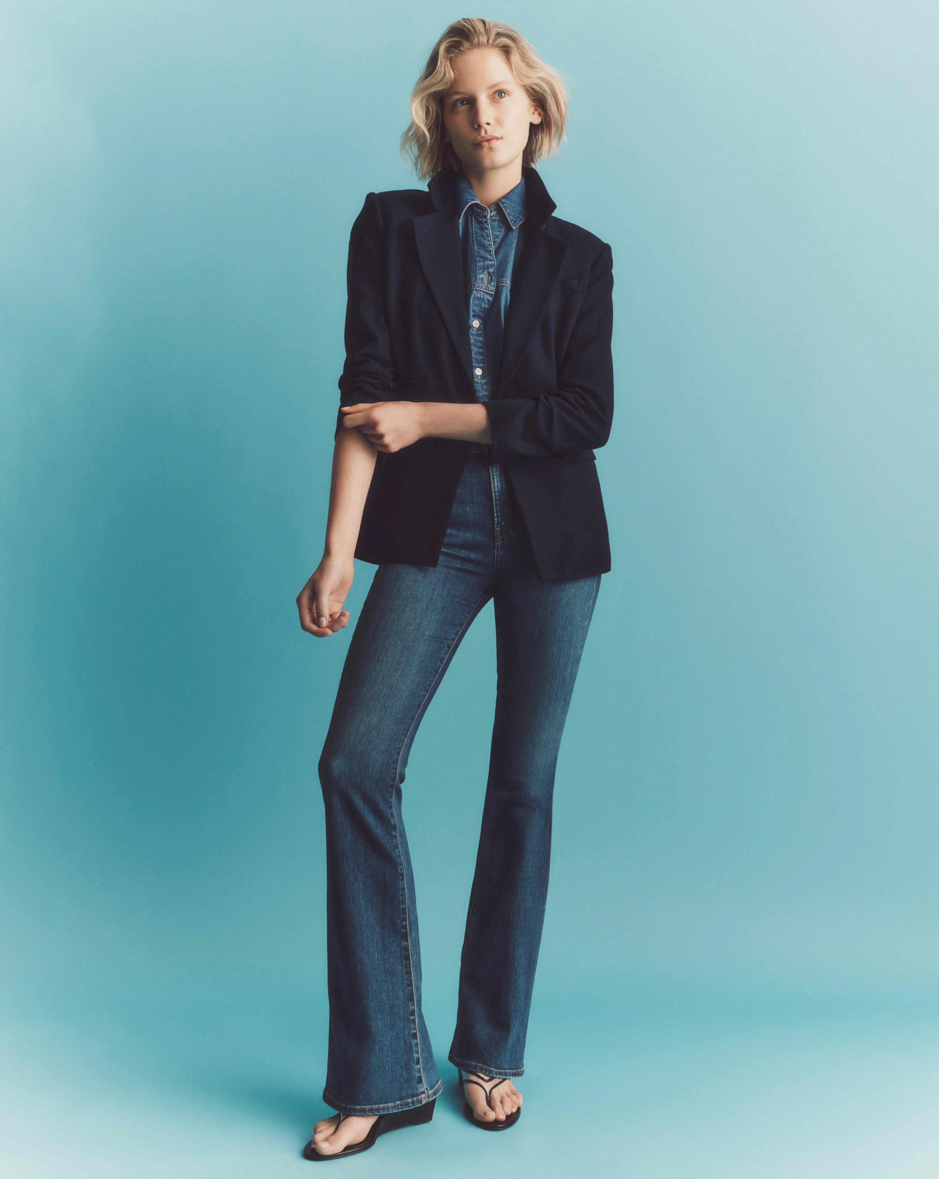 Beverly Skinny-Flare Jean