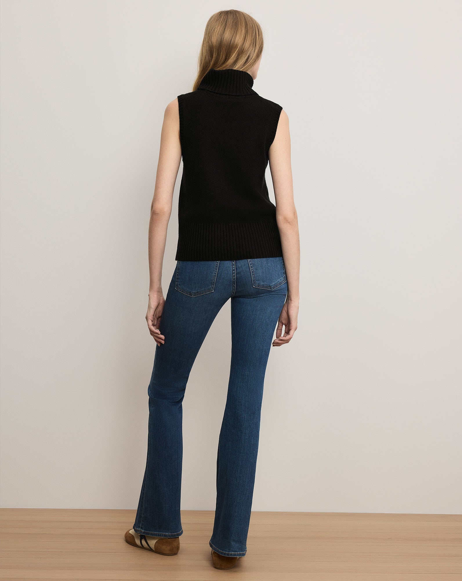 Mazzy Cashmere Sleeveless Sweater