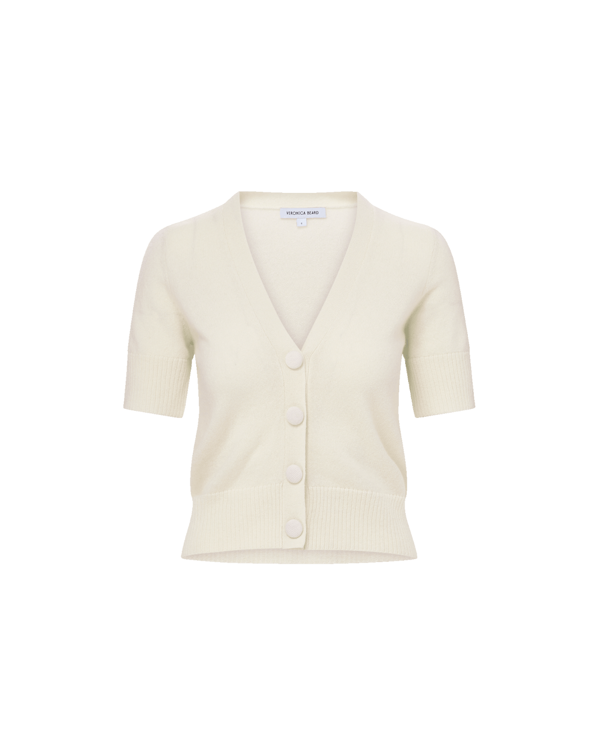 Solene Short Sleeve Cashmere Cardigan