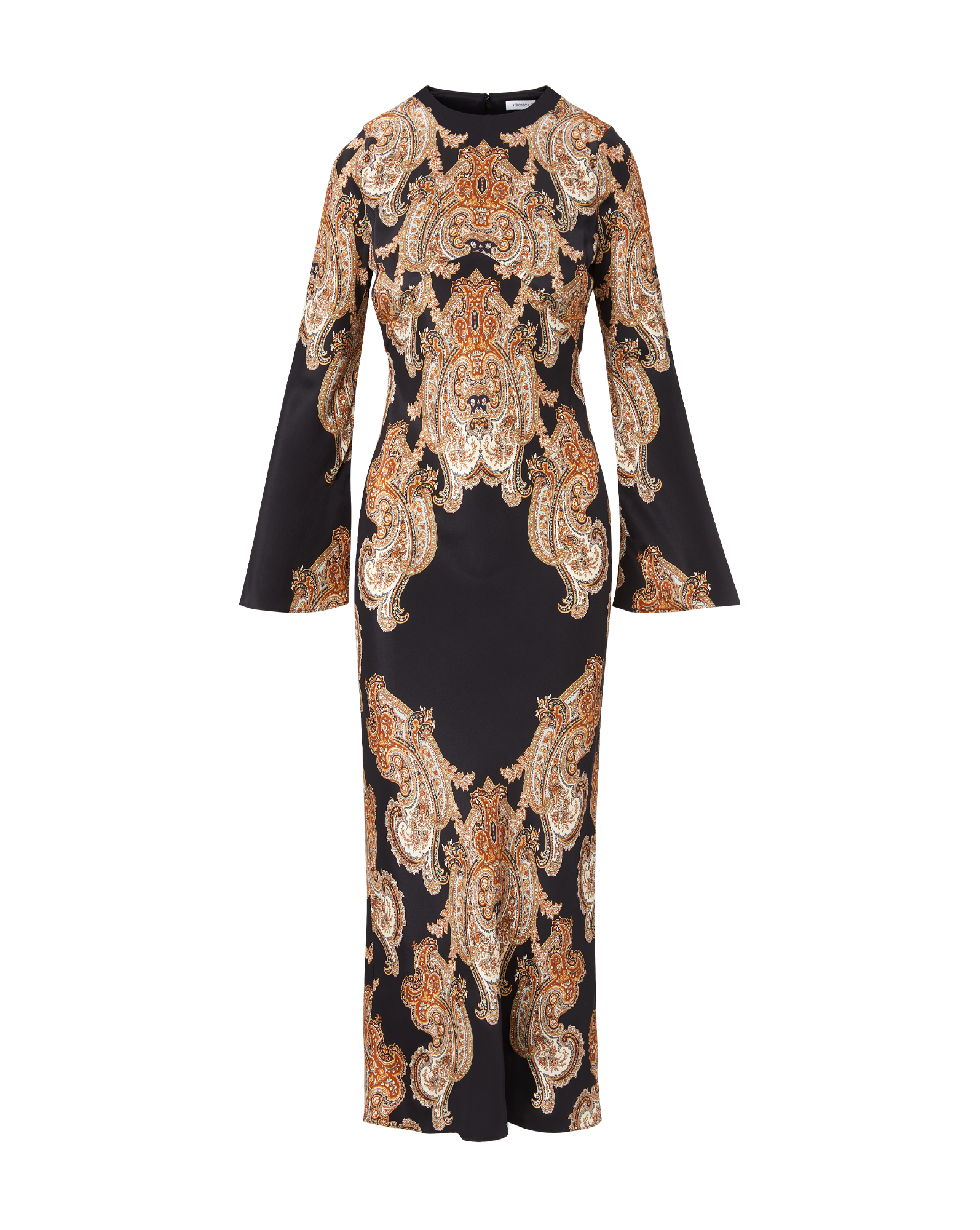 Lupita Paisley Maxi Dress