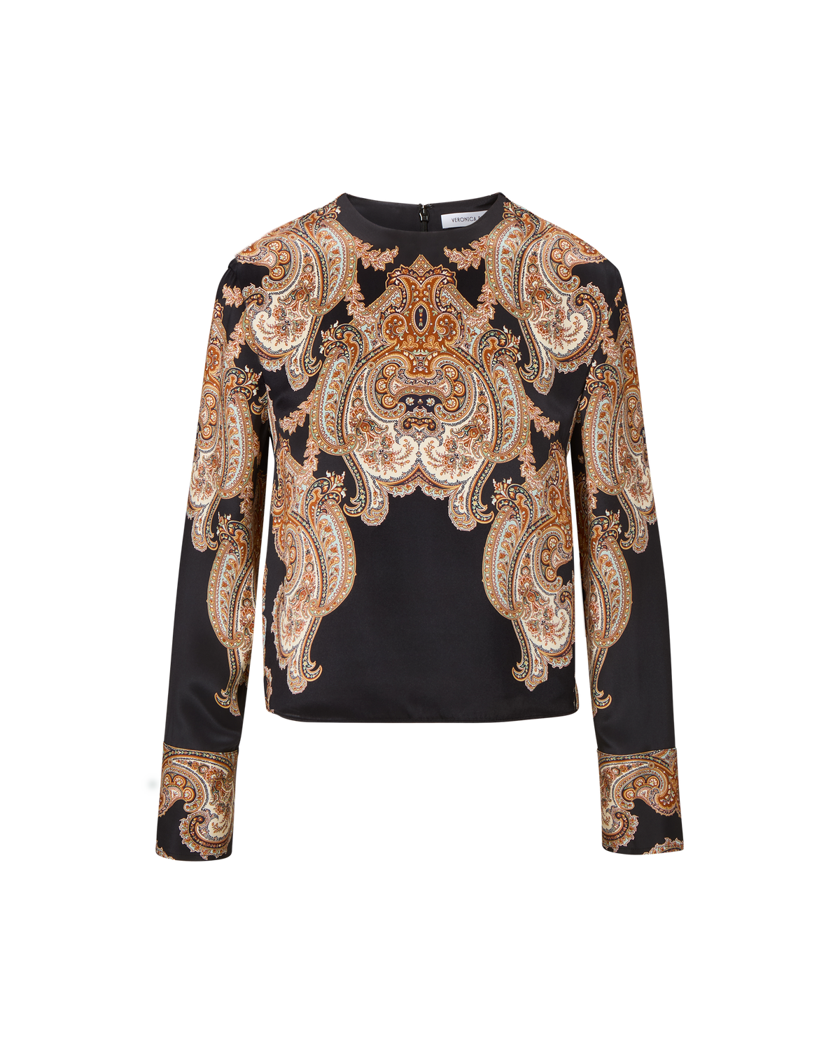 Karisse Paisley Silk Blouse