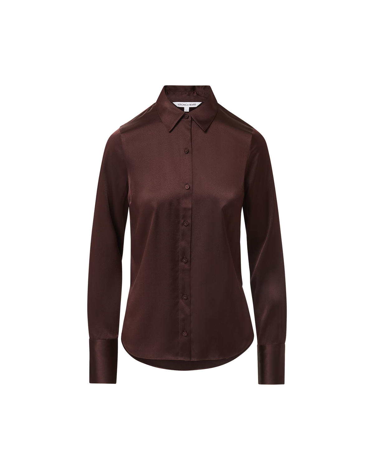 Monique Silk Button-Down Shirt