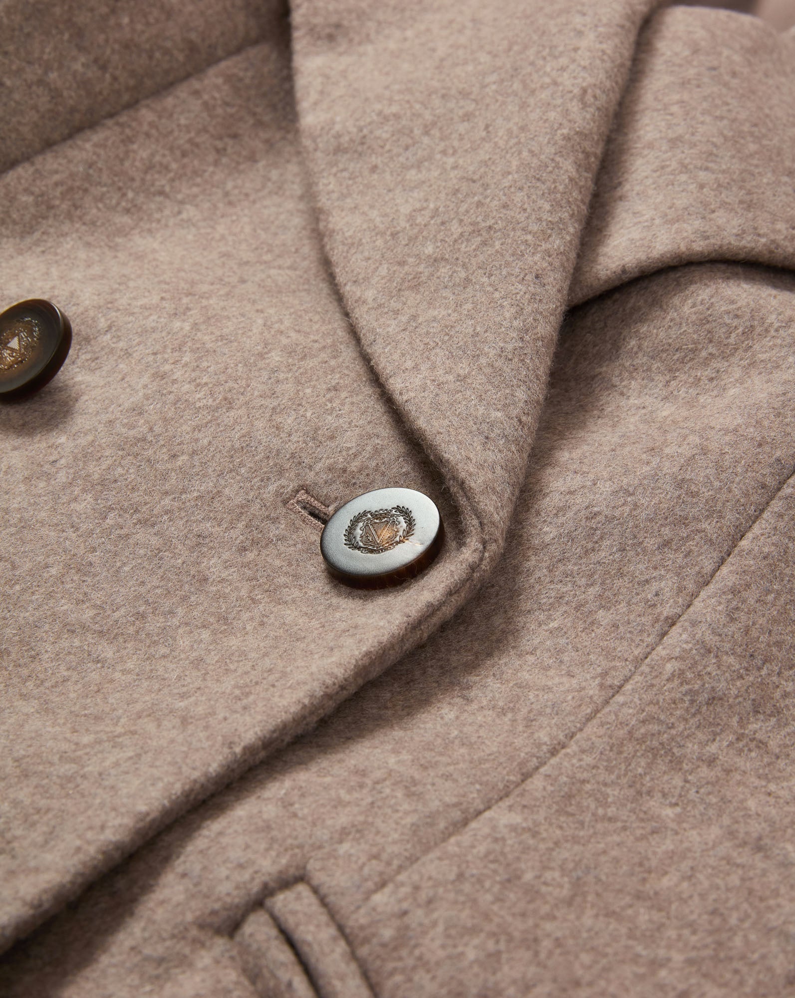Seth Wool-Cashmere Dickey Coat