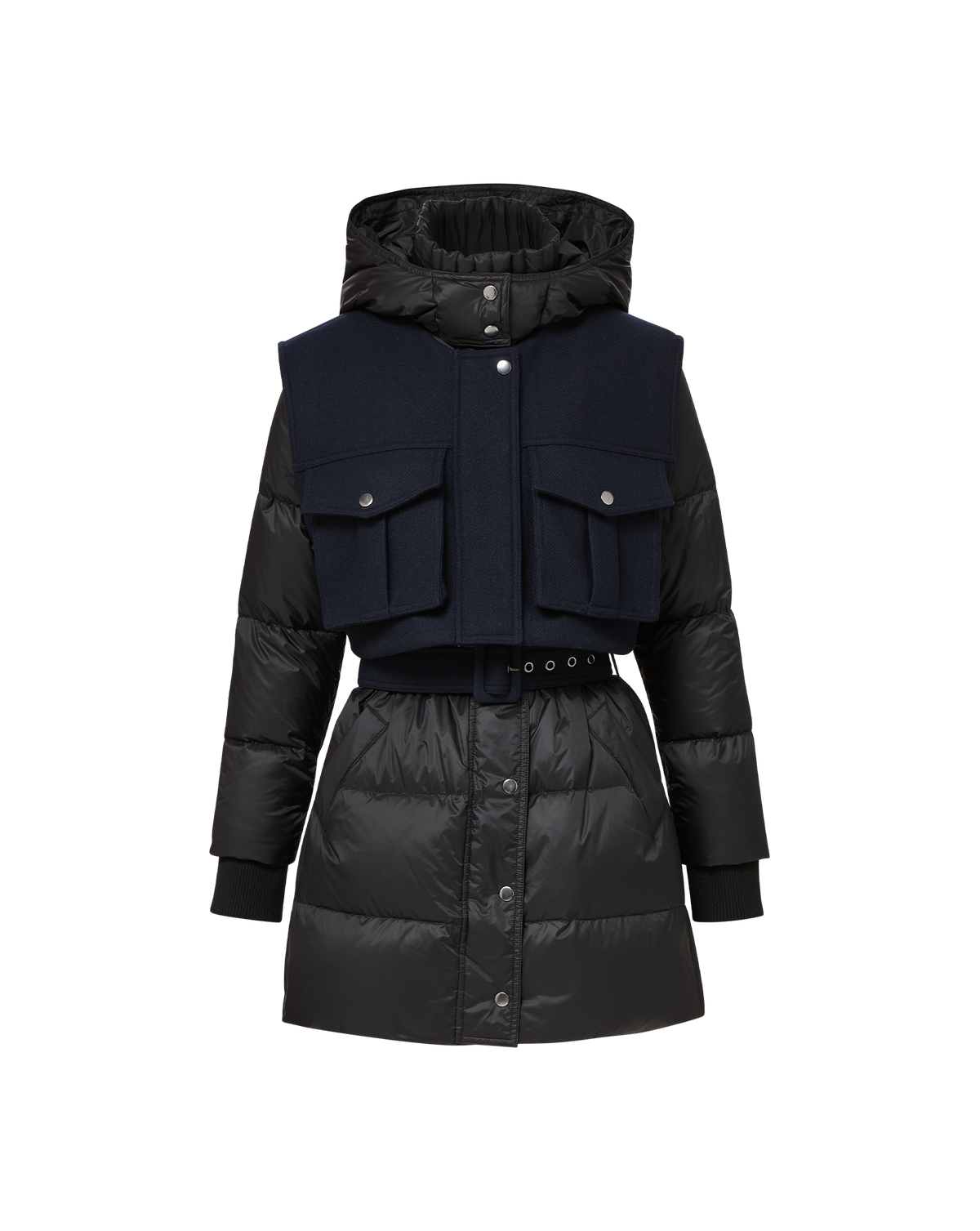 Jarvis Layered Puffer Coat