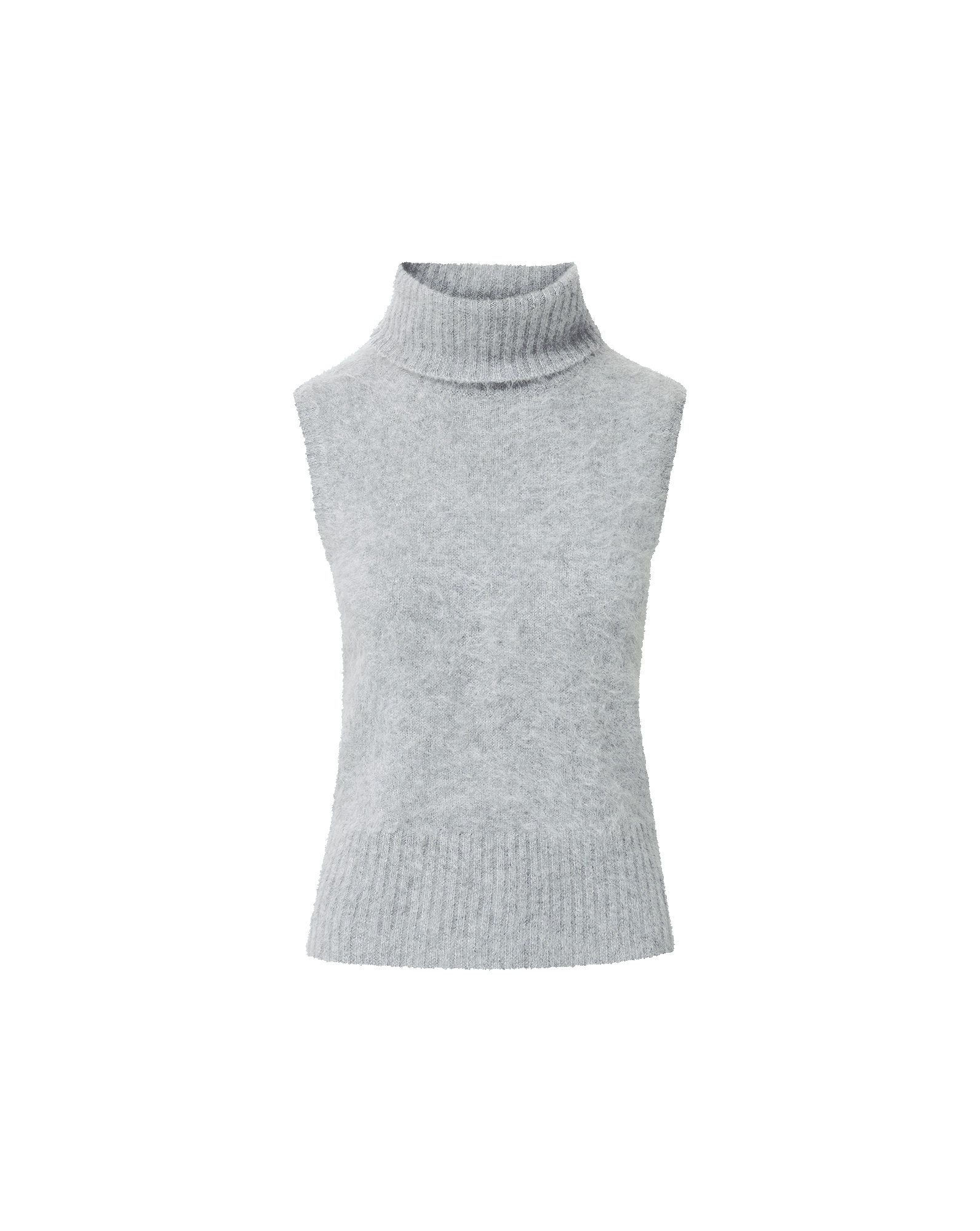 Mazzy Brushed Cashmere Sleeveless Sweater