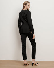 Cynthia Satin Tailored Jacket